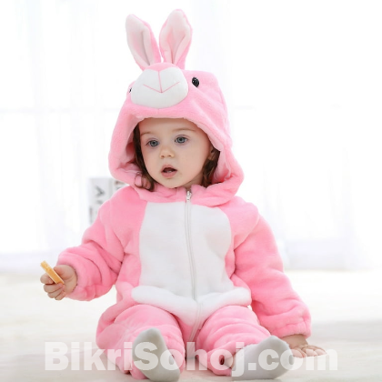 Rabbit One Piece Baby Jumpsuit